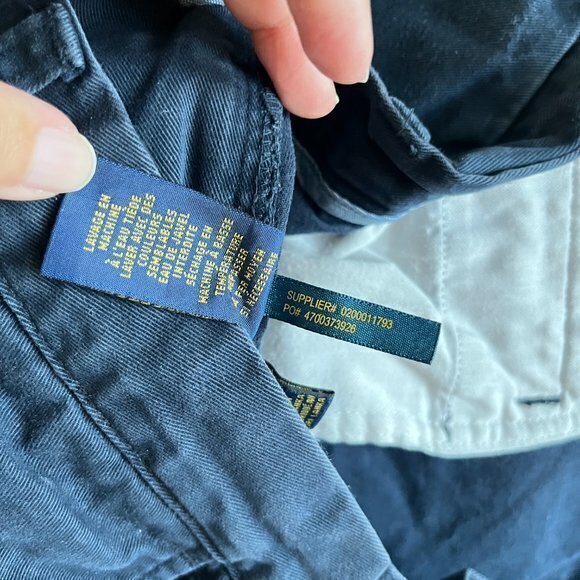 Polo Ralph Lauren Men's, Classic Stretch Fit 6" Shorts‎ Navy Blue Size 38 - Picture 7 of 9